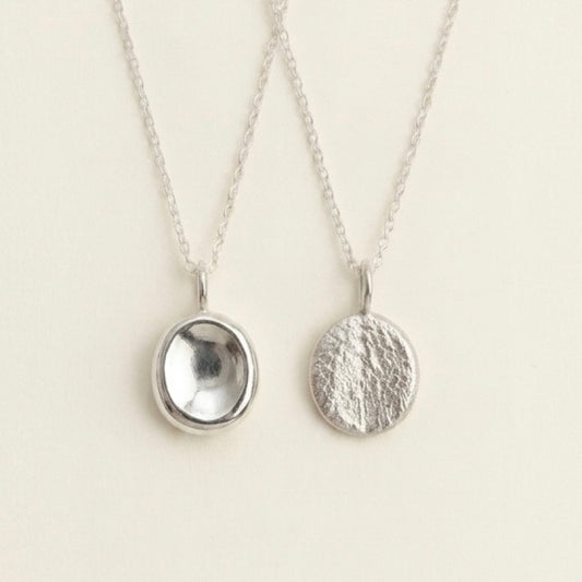 Worry bean pendant