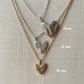 Heart imprint necklace