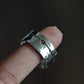 Heart cut out ring set