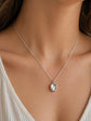 Worry bean pendant