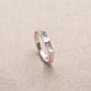 Two fingerprint signet ring