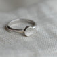 Stackable Finger print dot ring