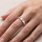 Two fingerprint signet ring