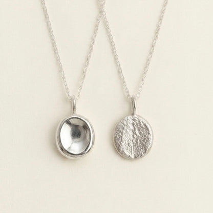 Worry bean pendant
