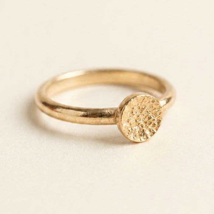 Pets nose print dot ring
