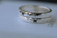 Heart cut out ring set
