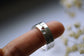 Heart cut out ring set