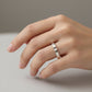 Connected Hearts Ring Set