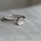 Stackable Finger print dot ring
