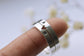 Heart cut out ring set